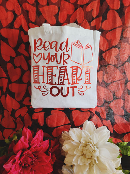 Read Your Heart Out Tote Bag