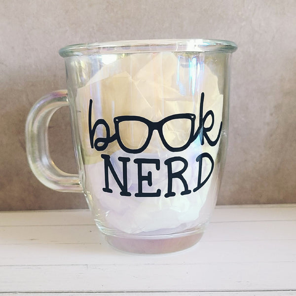 Iridescent Bookish Bubble Mugs