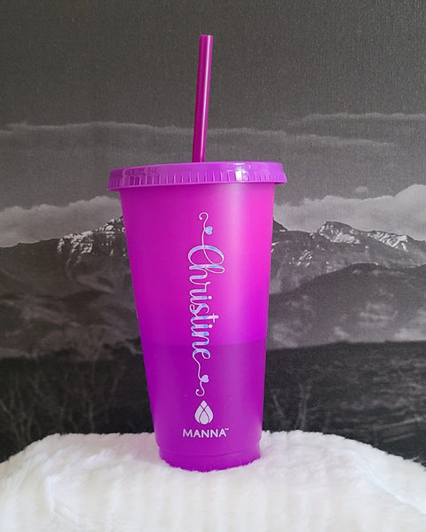 Cold Beverage Color Changing Tumblers - Rainbow Collection