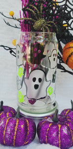 Spooky Ghost Can Glass - Glows in the Dark