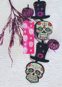 Pink Calavera Skull