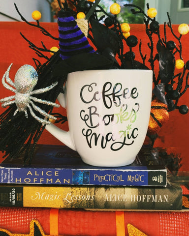 Coffee Books Magic Mug