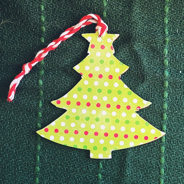 Christmas Shaped Wooden Bookmarks/Ornaments