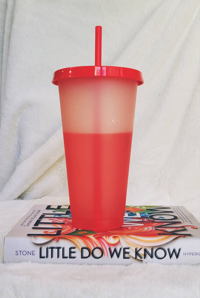 Cold Beverage Color Changing Tumblers - Rainbow Collection