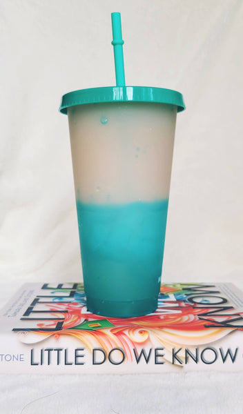 Cold Beverage Color Changing Tumblers - Tropical Collection