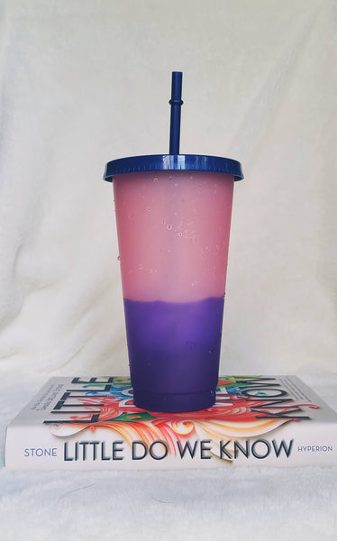 Cold Beverage Color Changing Tumblers - Tropical Collection