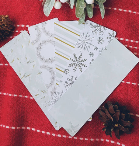 White Christmas Bookmark Collection