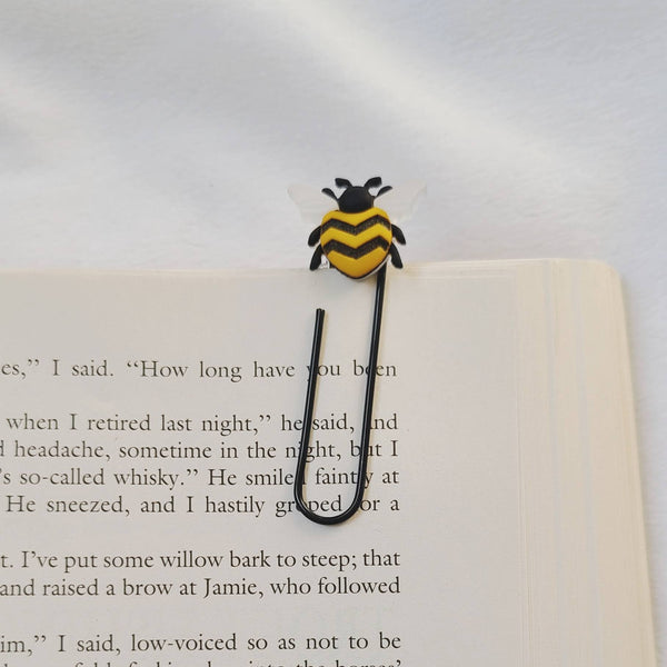 Bee Paperclip Bookmarks