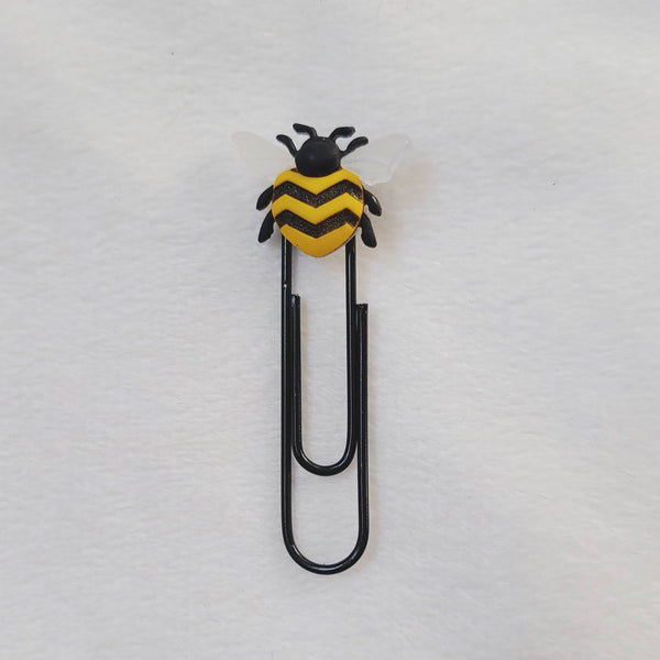 Bee Paperclip Bookmarks