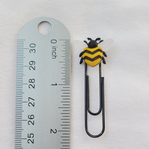 Bee Paperclip Bookmarks